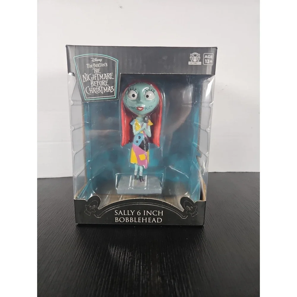 The Nightmare Before Christmas Sally 6 inch Bobblehead figure Disney boxed  New
